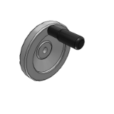Handwheel with keyway and locking screw - Accessories